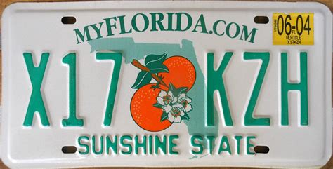 Nascar Florida Specialty License Plate. . Florida license plate generator